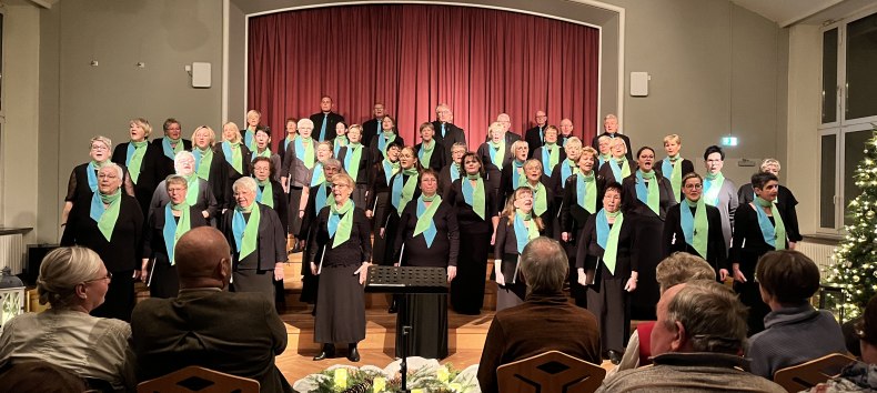 Der Peenechor er&ouml;ffnet das Peenefest mit einem Konzert. // &copy; Hansestadt Demmin