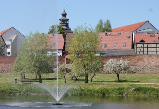 Wasserfont&auml;ne Park Malchin // &copy; Stadt Malchin