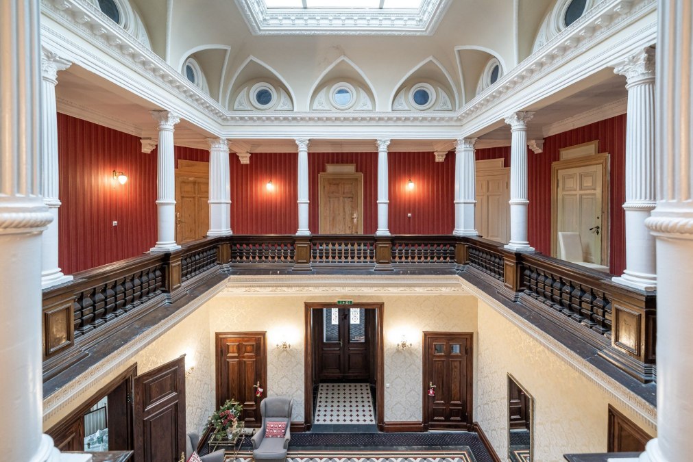 Interior view Gorow castle manor, © AlexanderRudolph