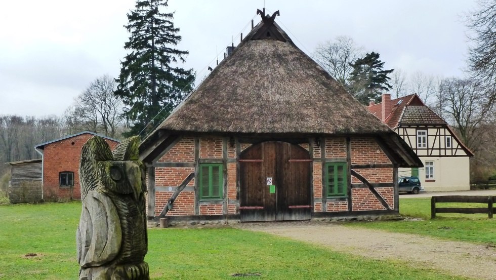 De bosschuur Bahlenhüschen is niet alleen een aanbevolen excursiebestemming voor natuurliefhebbers en wandelaars., © TMV / Dorow