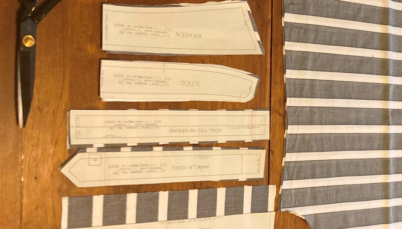 Elementy wzoru na bluzkę, © Katharina Ostermeier