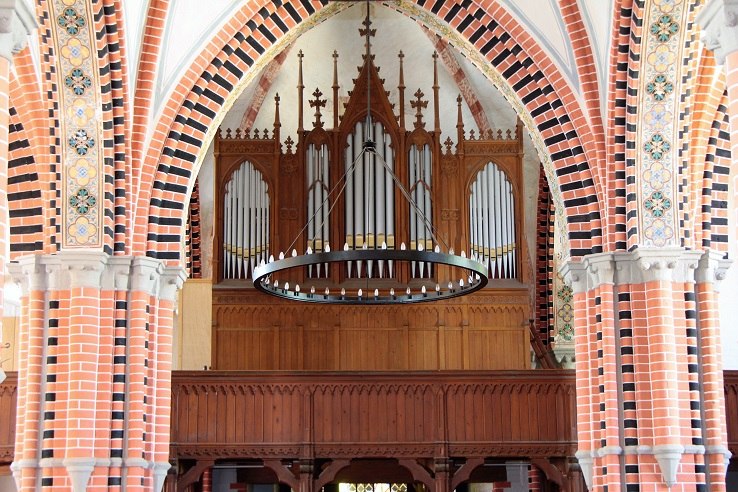Friese-orgel Grevesm&uuml;hlen // &copy; Ulrike Fl&uuml;gel