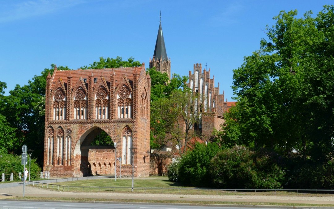 View of the Stargarder Tor in Neubrandenburg, © Birgit Riemer