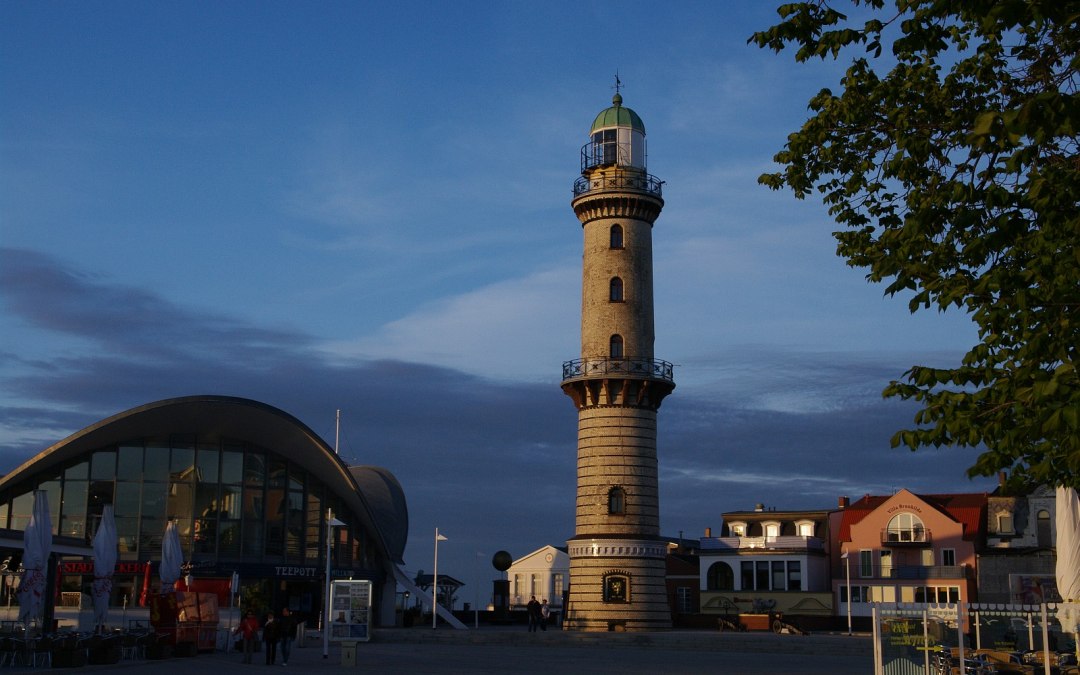Vuurtoren Warnemünde, © Pescht