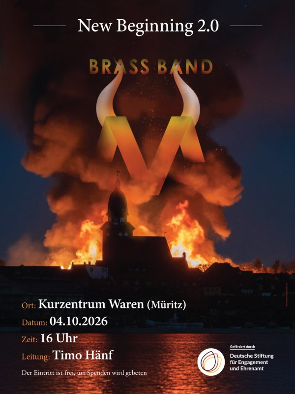 Concert Poster // © Brass Band MV Concert Poster // © Brass Band MV