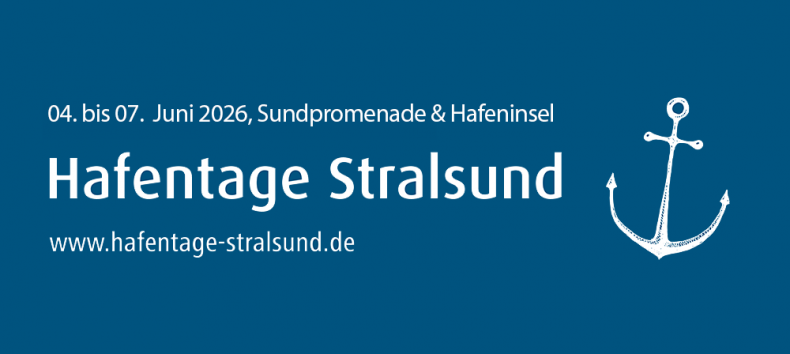 Port Days 2026 banner // &copy; Hansestadt Stralsund