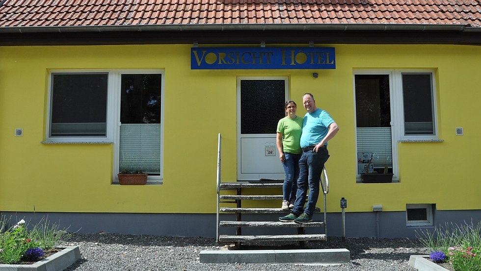 Witamy w rodzinie Becker! // © Landurlaub M-V Witamy w rodzinie Becker! // © Landurlaub M-V