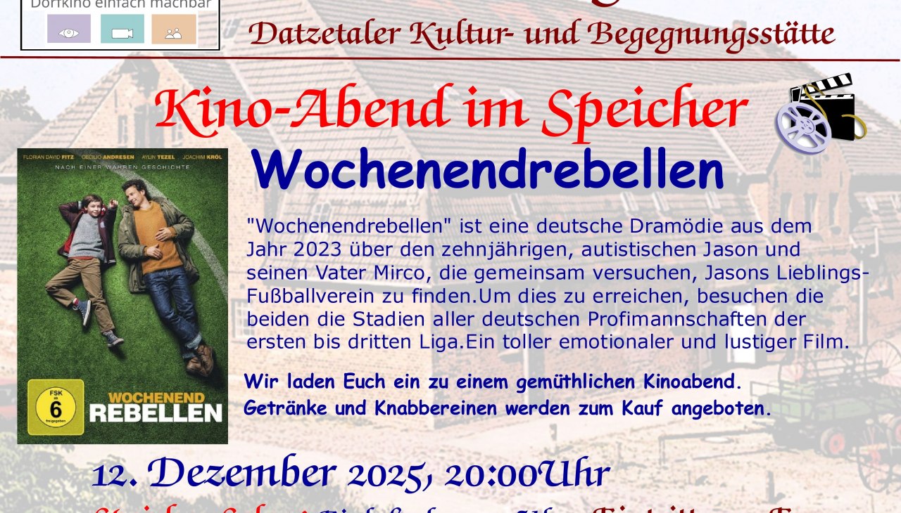 Bioscoopaffiche Speicher Salow, © Michael Rausch