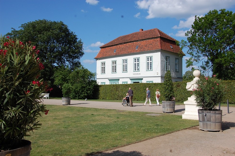 Het Natureum ligt achter het kasteel. // &copy; Gabriele Skorupski