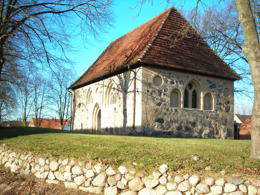 Tramm village church with mixed masonry, © Foto: Karl-Georg Haustein