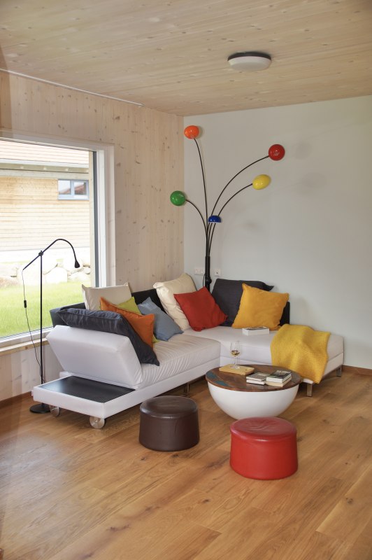 Vacation apartment no. 11 in the organic vacation village Parin, &copy; Christiane Heinemann-Lindt