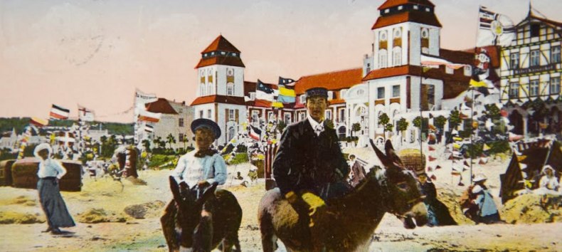 R&uuml;gen around 1900, &copy; Silke Wilcke