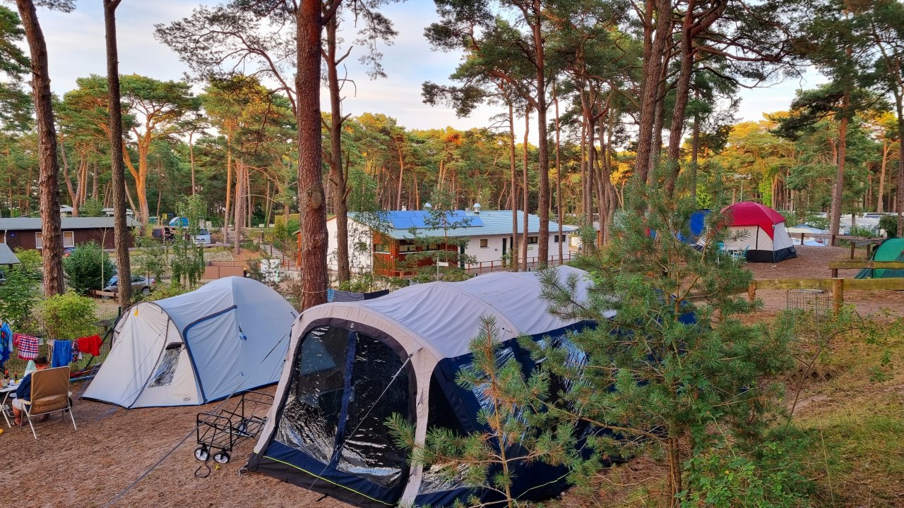 Tent area. // &copy; KV Trassenheide