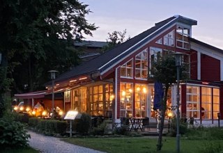 Das Ristorante Al Porticciolo in Klink // &copy; Inhaber