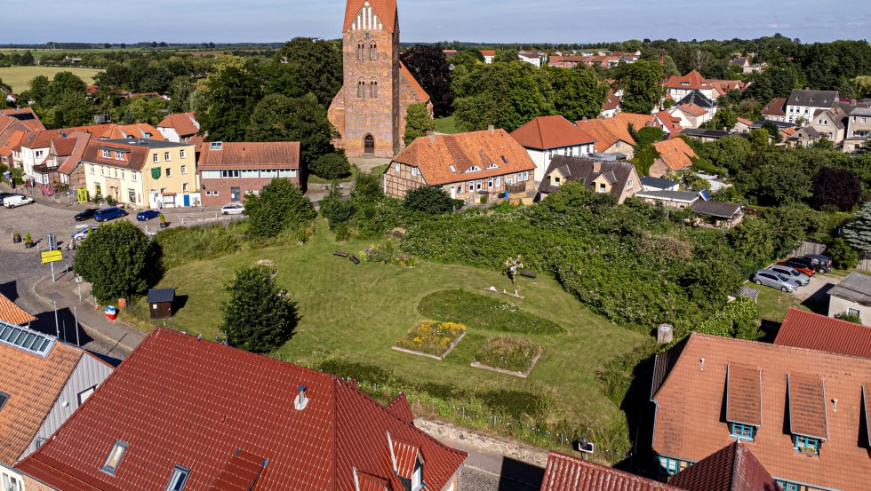Miejski ogród z góry // © Stadt Klütz, Karl & Karl Miejski ogród z góry // © Stadt Klütz, Karl & Karl