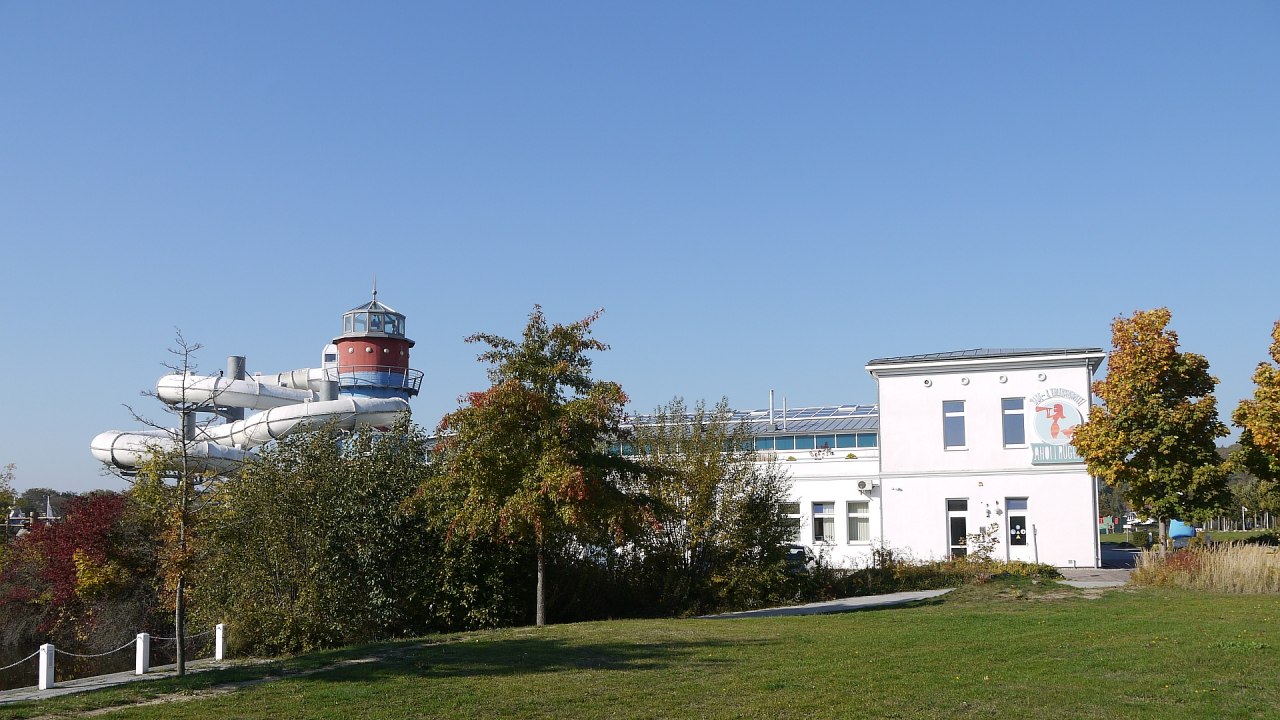 The AHOI R&uuml;gen bathing area &amp; sauna in the Baltic resort Sellin, &copy; TMV/ Fischer