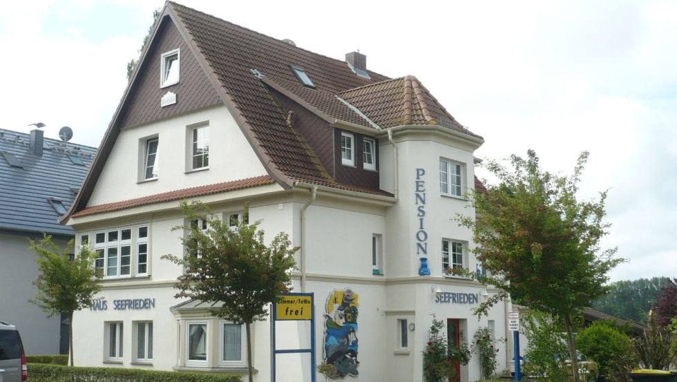 Widok z zewnątrz na Pension Haus Seefrieden // © Pension Haus Seefrieden Widok z zewnątrz na Pension Haus Seefrieden // © Pension Haus Seefrieden