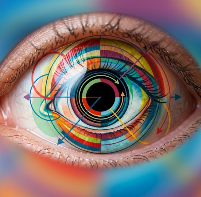 Das Auge // © KI Das Auge // © KI