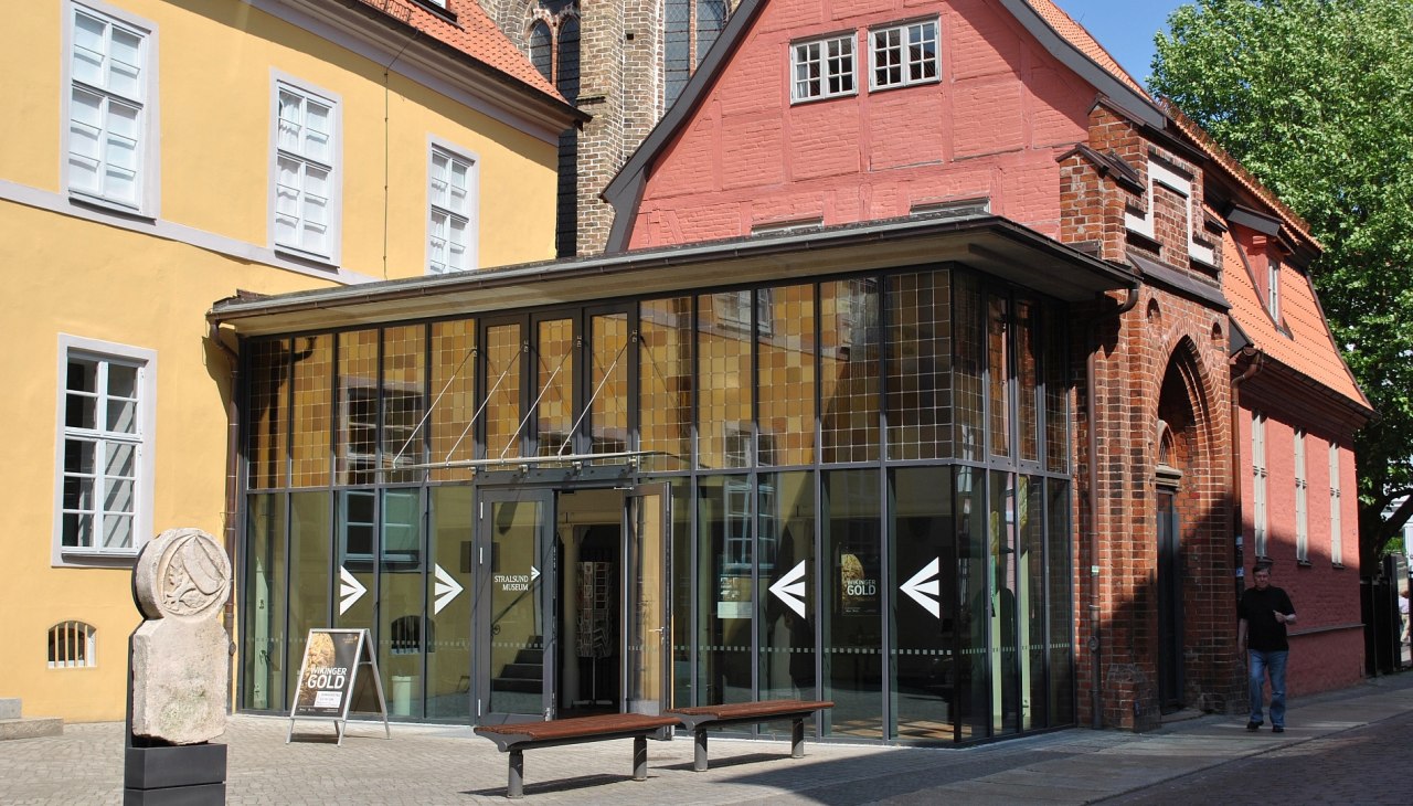 Wejście do Muzeum Stralsund w dawnym klasztorze św. Katarzyny, © Katrin Kraus / STRALSUND MUSEUM