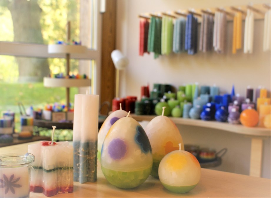 Pour and draw candles for any occasion, © Ferienpark Seehof