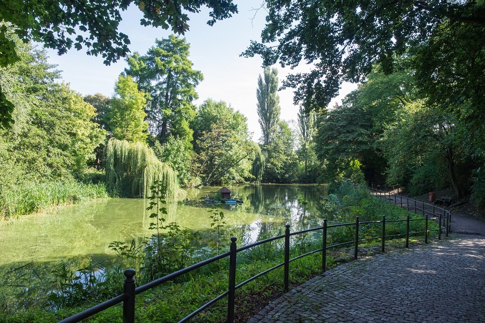 Ścieżka wzdłuż M&uuml;hlenbach., &copy; Frank Burger