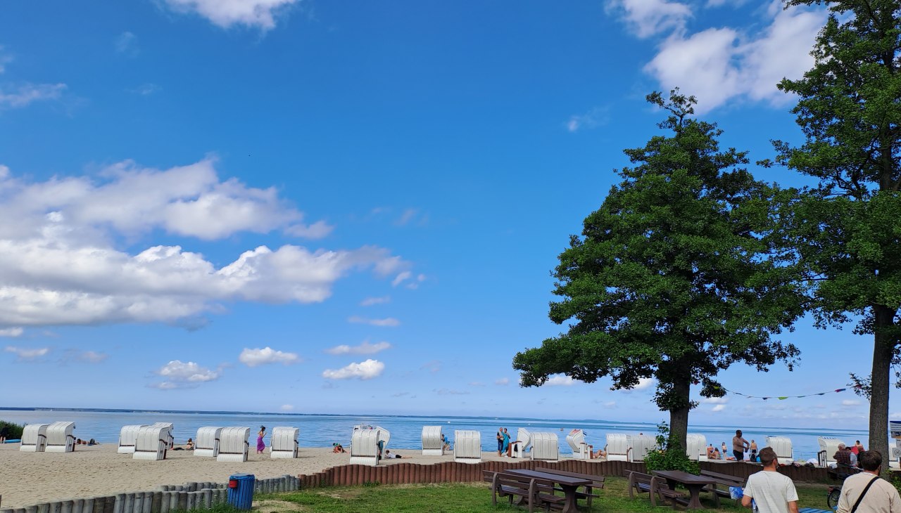 Plaża, © Tourismusbetrieb Mönkebude