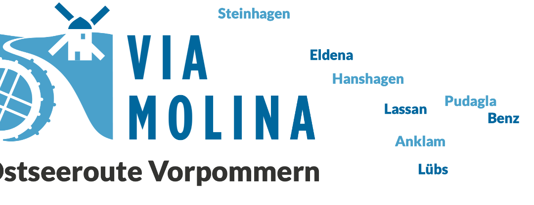Logo_VIAMOLINA_OstseerouteVorpommern, © Förderverein Eldenaer Mühle Logo_VIAMOLINA_OstseerouteVorpommern, © Förderverein Eldenaer Mühle