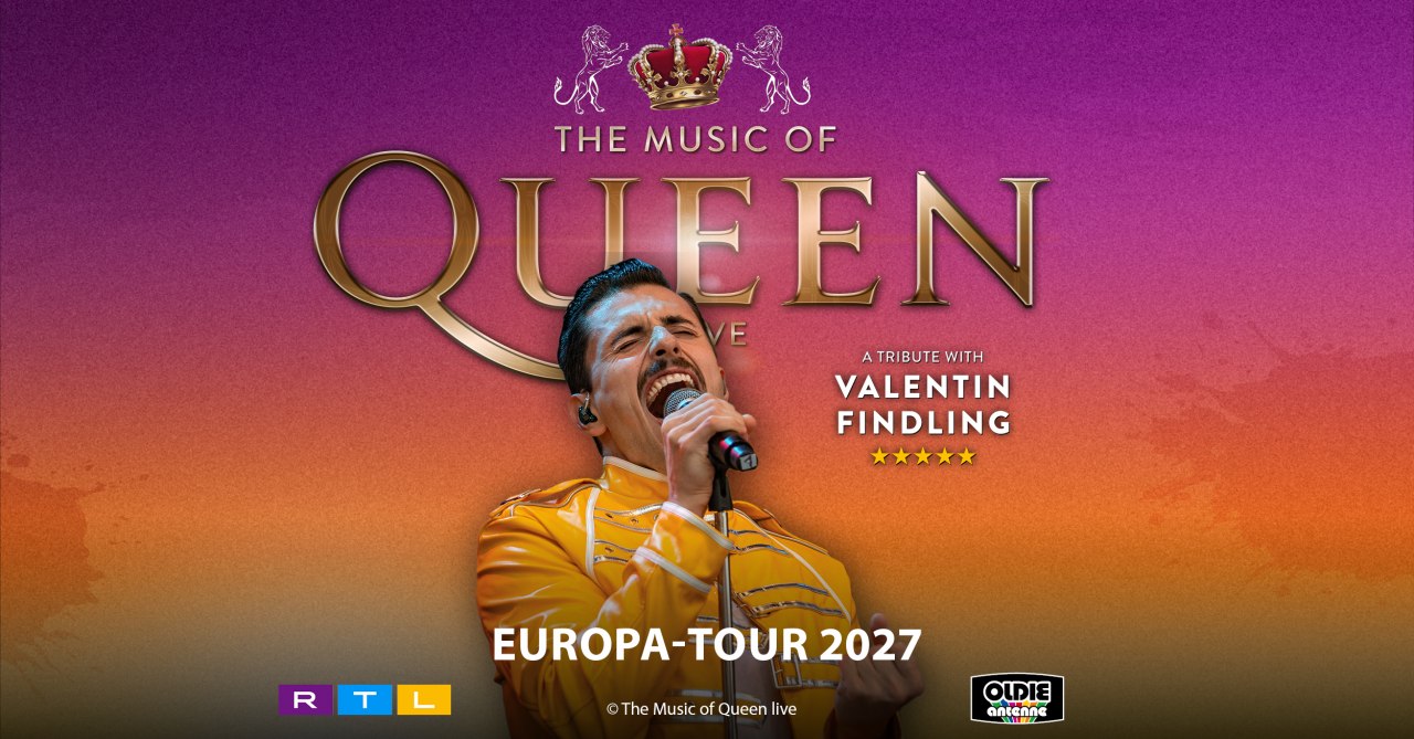 De muziek van Queen Europese tour 2027 // &copy; Wolff Concerts