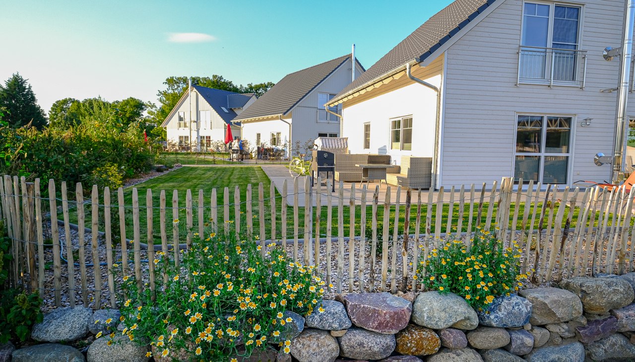 Houses with garden, © Resort Stettiner Haff