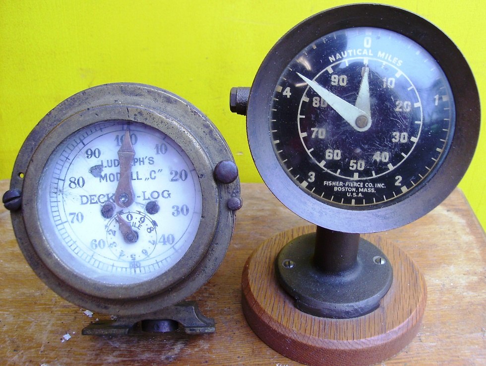 DZIENNIK POKŁADOWY LUDOLPHA I DZIENNIK WACHT Z FISCHER PIERCE BOSTON // &copy; Harald Krabbe