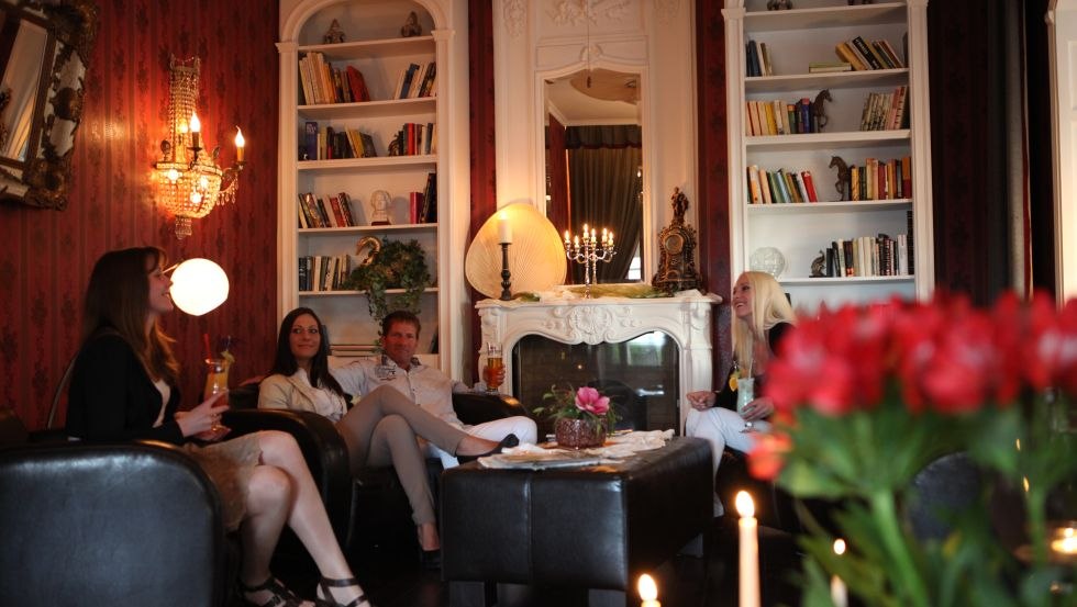 Fireplace room Hotel Strandperle, © Hotel Strandperle