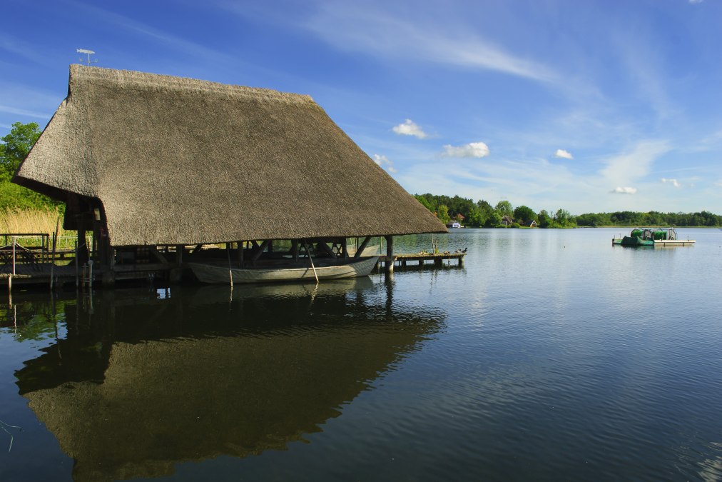 Vissershutten in de historische visserij, © Frank Eilrich