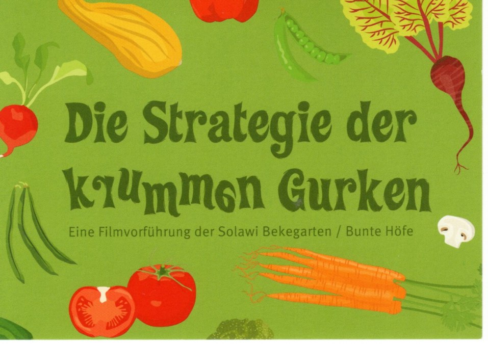 Strategia krzywych og&oacute;rk&oacute;w Pokaz filmu Solawi Bekegarten / Bunte H&ouml;fe, &copy; PINAX. Rostock