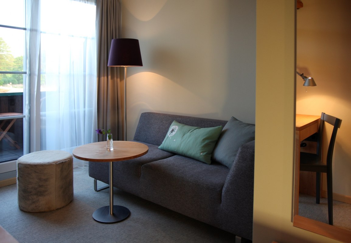 Widok na pokój hotelowy // © Altes Zollhaus Widok na pokój hotelowy // © Altes Zollhaus