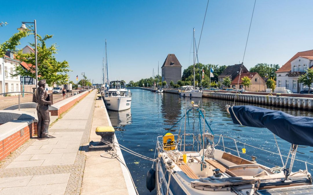 City harbor of Ueckermünde, © TMV/Andreas Süß