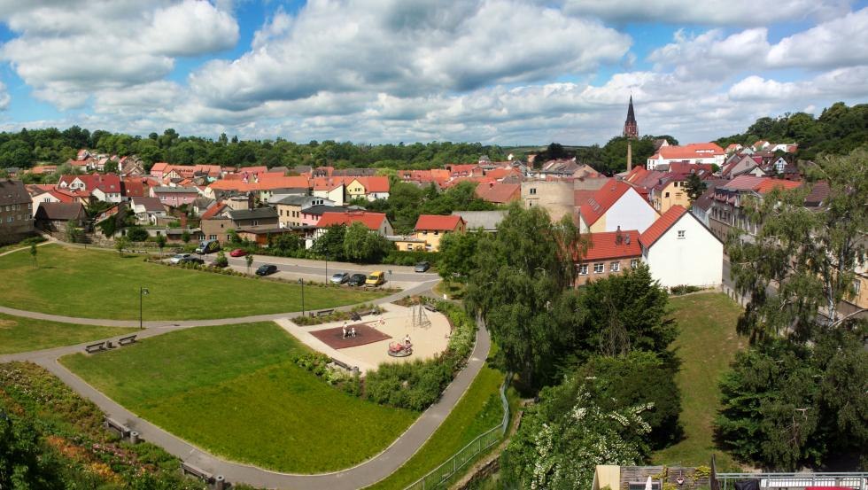 Burg Stargard stadspanorama, © Burg Stargard
