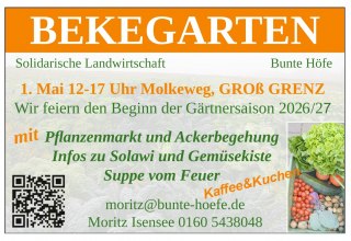 Season opening in the Bekegarten. // &copy; Amtsreport Schwaan