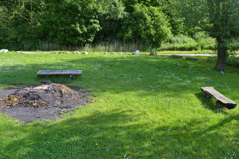 Open haard bij de waterwandelplaats, © Lutz Werner