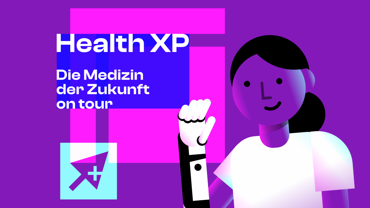 Health XP – De geneeskunde van de toekomst op tournee // © Bundesministerium für Forschung, Technologie und Raumfahrt (BMFTR) Health XP – De geneeskunde van de toekomst op tournee // © Bundesministerium für Forschung, Technologie und Raumfahrt (BMFTR)