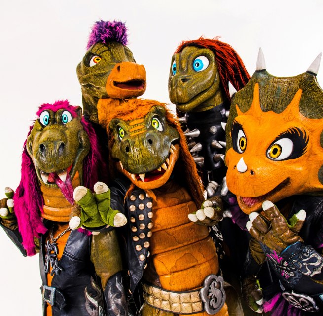 HEAVYSAURUS - Dino-Metal for the whole family! // &copy; Franz Schepers