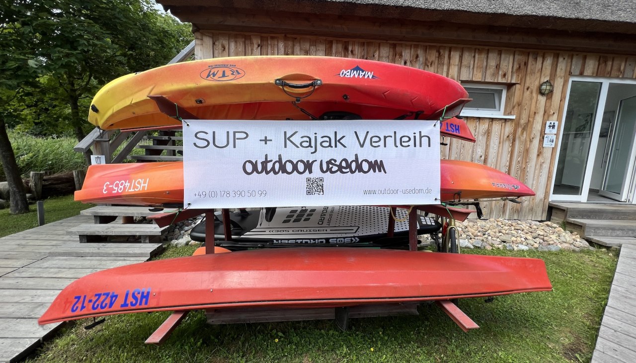 Wypożyczalnia kajaków i desek SUP, © TMH