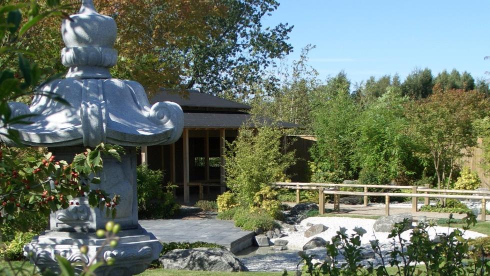 Japanese garden in IGA Park Rostock, &copy; IGA Park Rostock