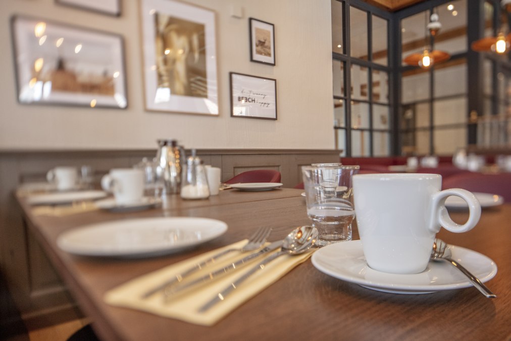 Restaurant "Landhus" at BEECH Resort Fleesensee, © BEECH Resort Fleesensee Restaurant "Landhus" at BEECH Resort Fleesensee, © BEECH Resort Fleesensee