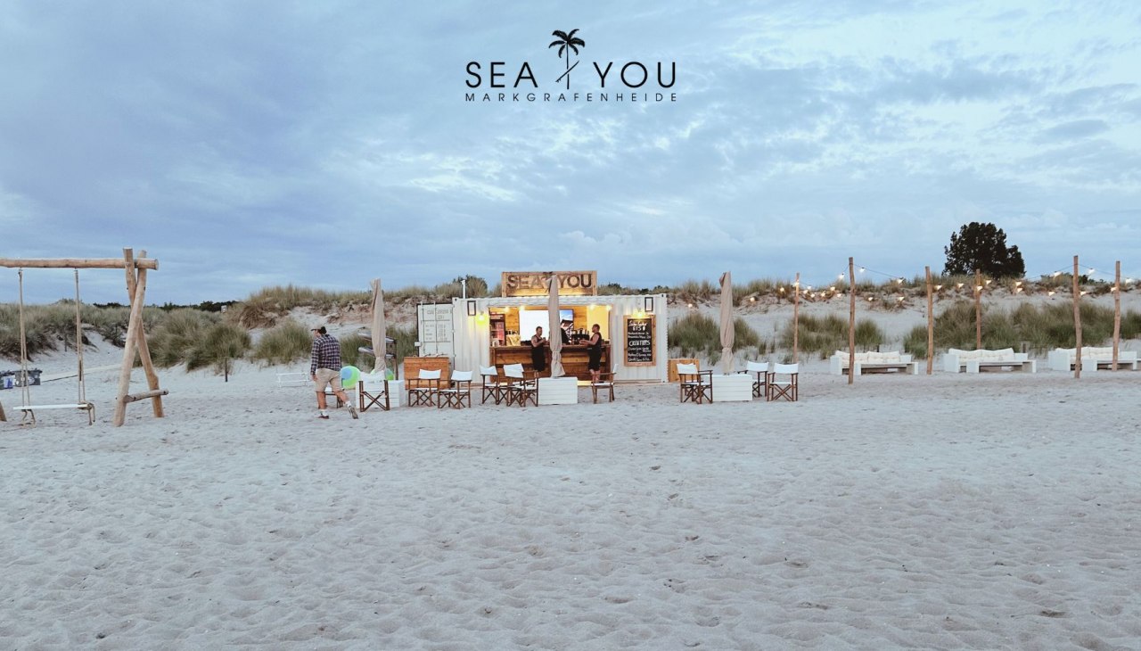 Bar plażowy SEA YOU Markgrafenheide, © SEA YOU Strandbar Markgrafenheide