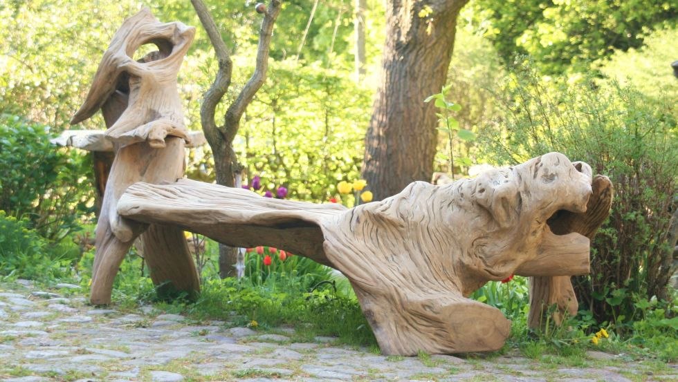 Bankje van de leeuw, &copy; Dieter Bergmann