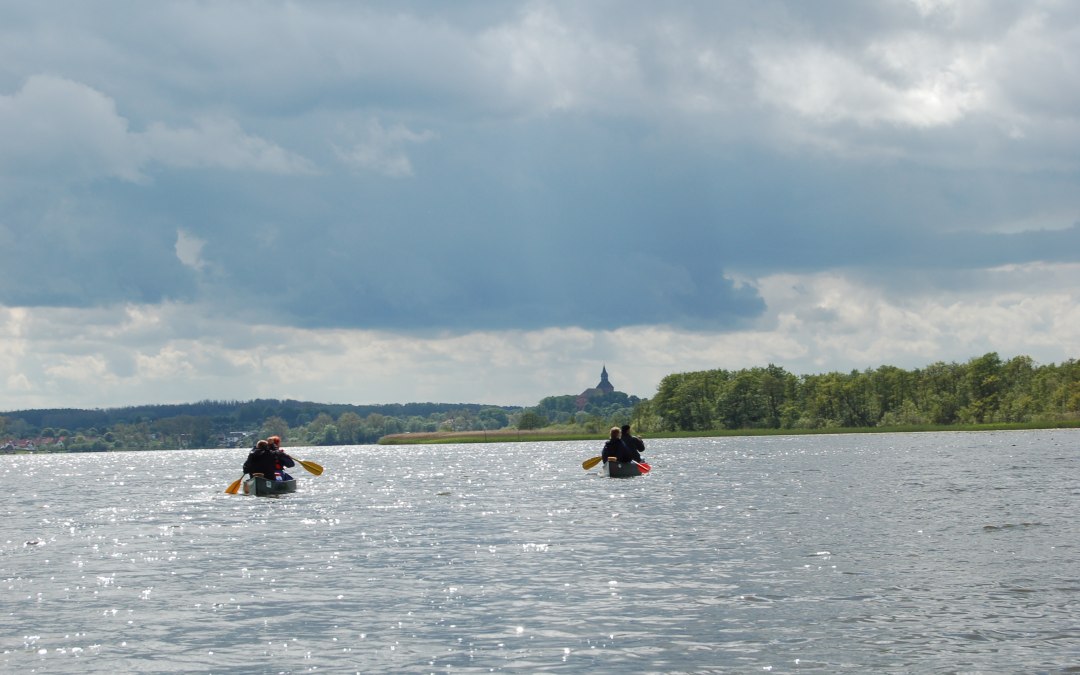 Kano's op het Sternbergmeer, © Naturpark Sternberger Seenland