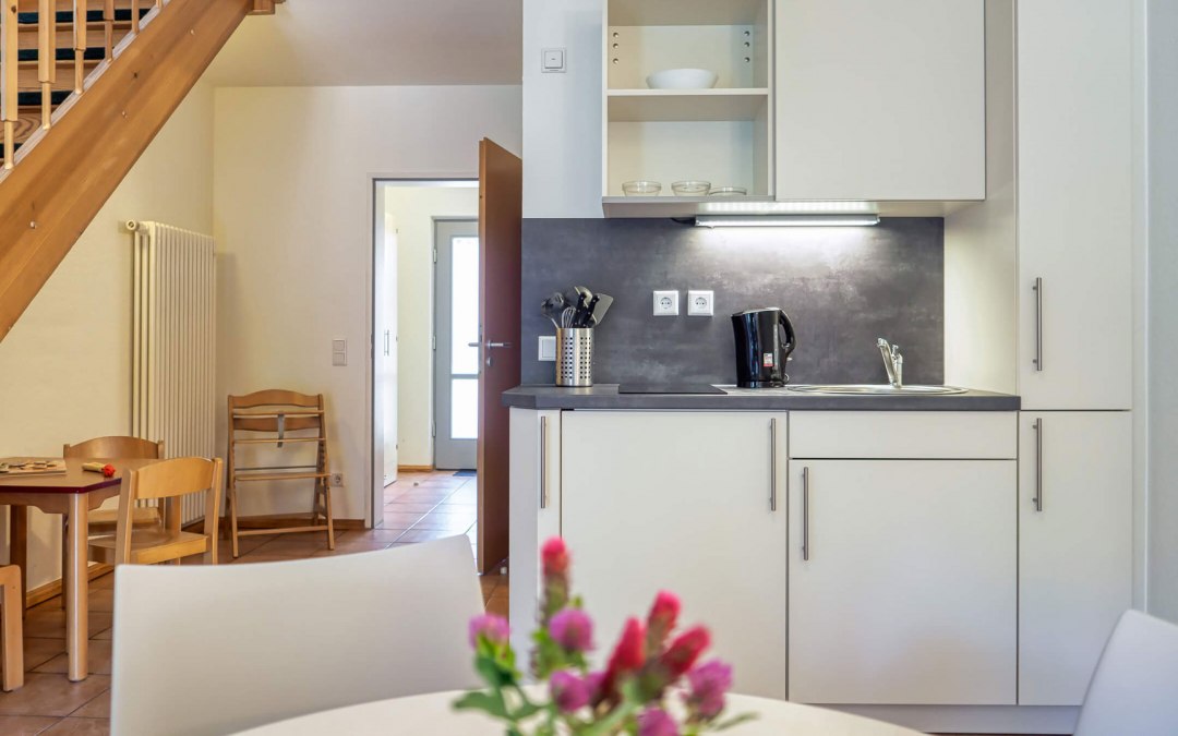 Uitzicht in vakantieappartement - eethoek, © C. Heiser