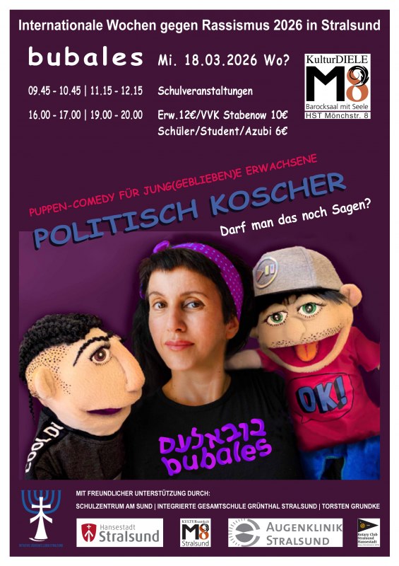 Puppets are wonderful tools for connecting people and breaking down fears," says Shlomit Tripp, founder of the Jewish puppet theater BUBALES Berlin, &copy; Shlomit Tripp
