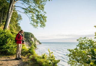 Wild and fascinating: the imposing chalk cliffs, a timeless symbol of the Island of R&uuml;gen. // &copy; MV-T/Roth