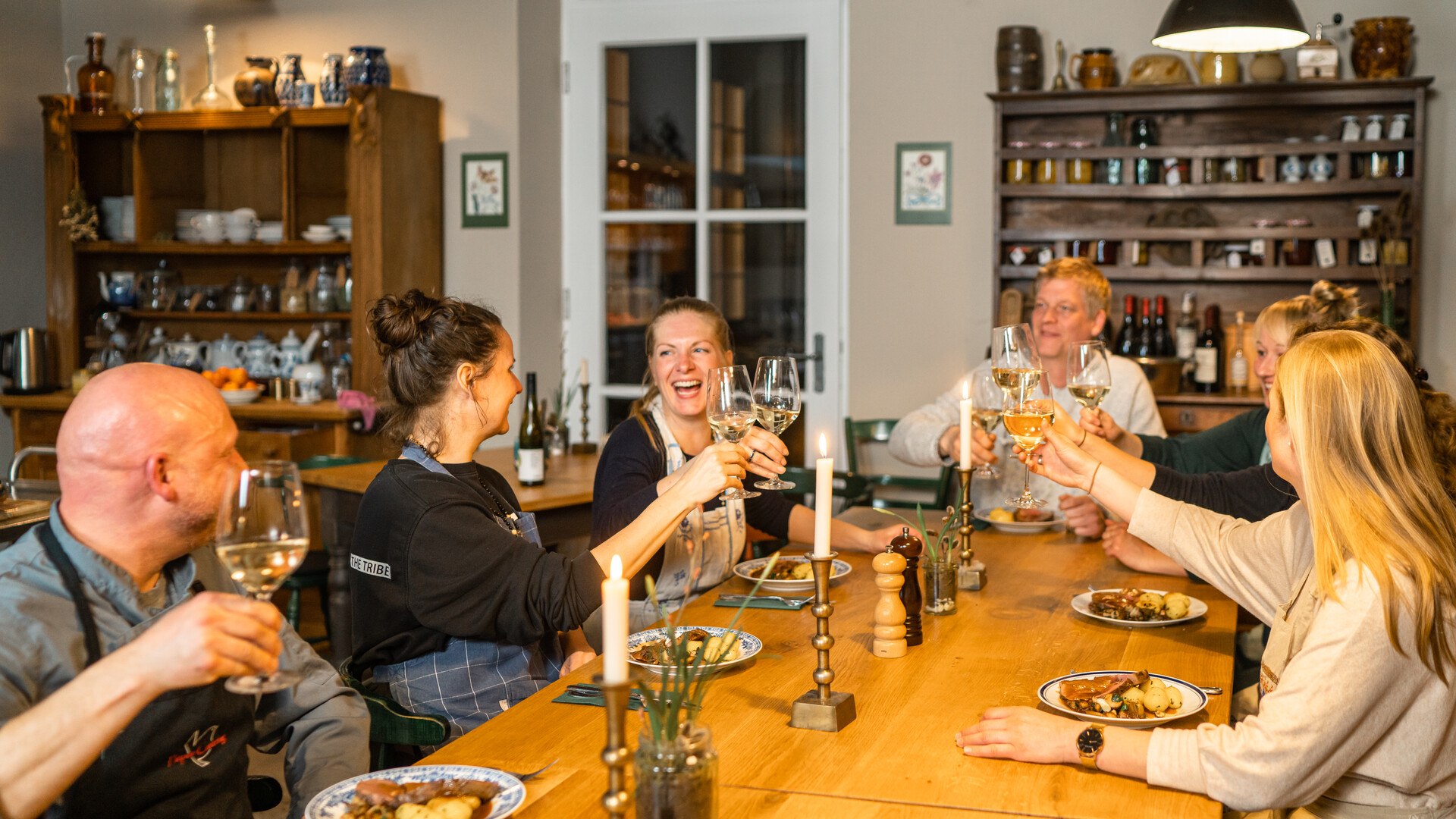 Een gast in het landhuis Ehmkendorf, © TMV/Gross